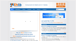 Desktop Screenshot of ehlib.com