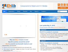 Tablet Screenshot of ehlib.com